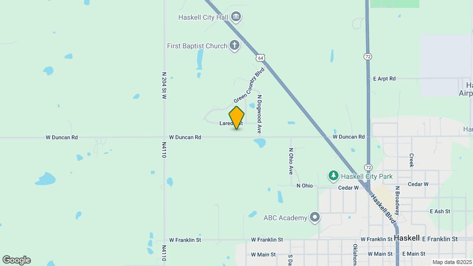 1216 W Duncan Rd Map and Location Details