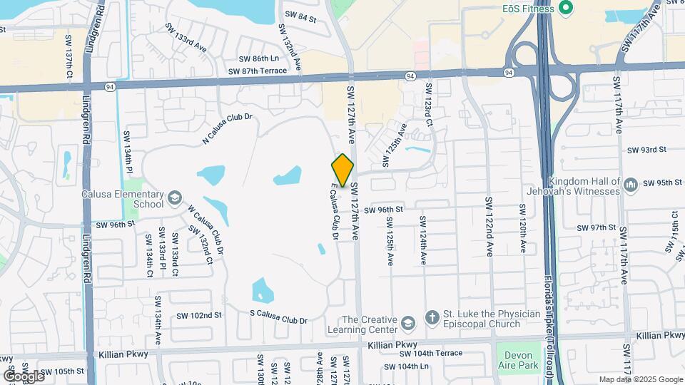 9451 E Calusa Club Dr Map and Location Details