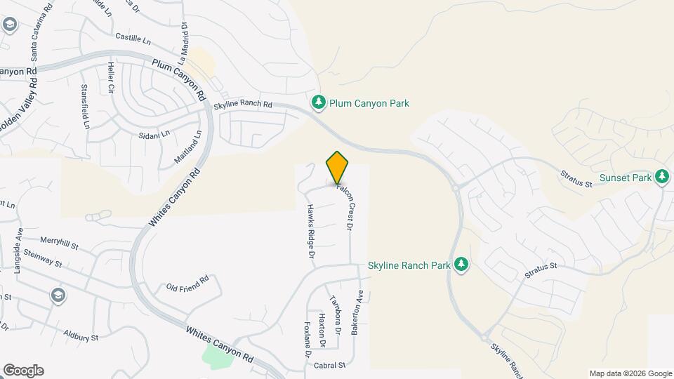 28467 Falcon Crest Dr Map and Location Details