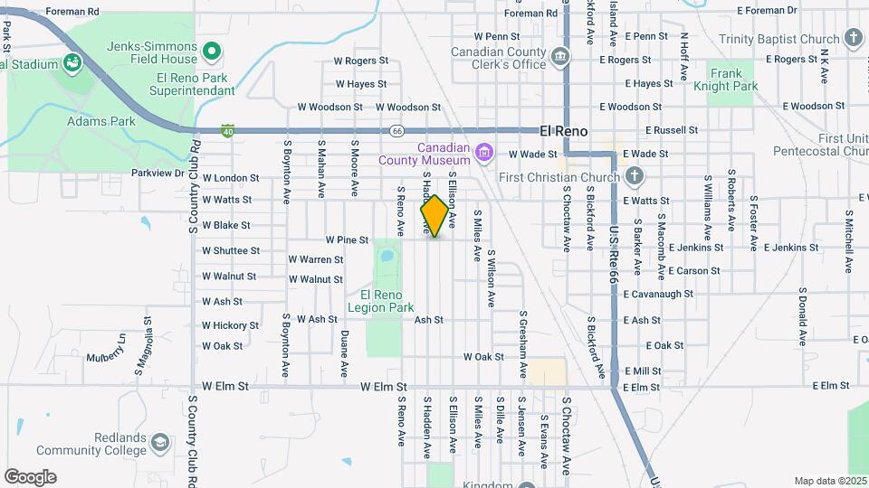 601 S Hadden Ave Mapa y Detalles de la Ubicación