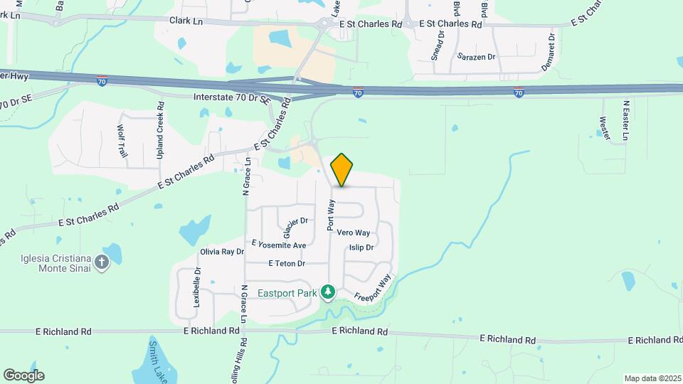 5708 Canaveral Dr Map and Location Details