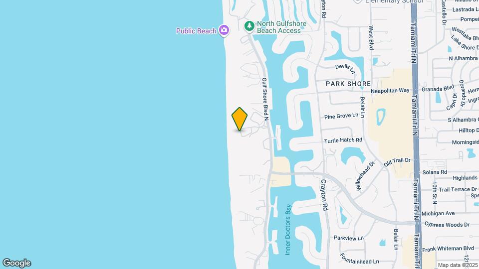 4301 Gulf Shore Blvd N Map and Location Details