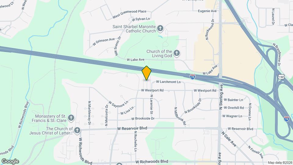 4022 N Westport Ct Map and Location Details