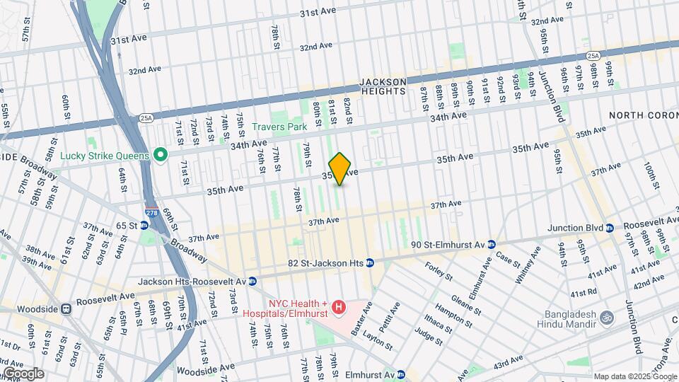 35-30 81st St Mapa y Detalles de la Ubicación