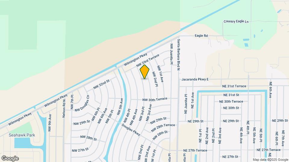3055 NW 3rd Pl Map and Location Details
