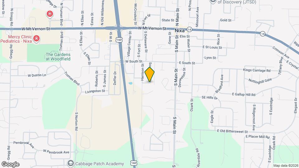 656 S Southgate Dr Map and Location Details