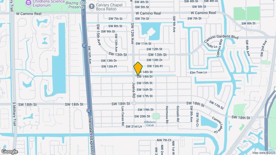 1190 SW 14th Dr Map and Location Details