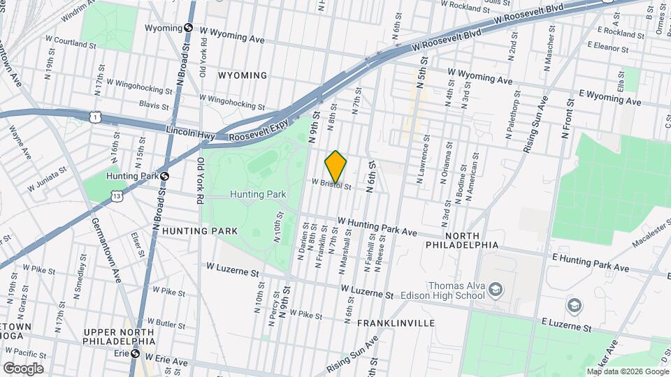 4261 N Franklin St Mapa y Detalles de la Ubicación