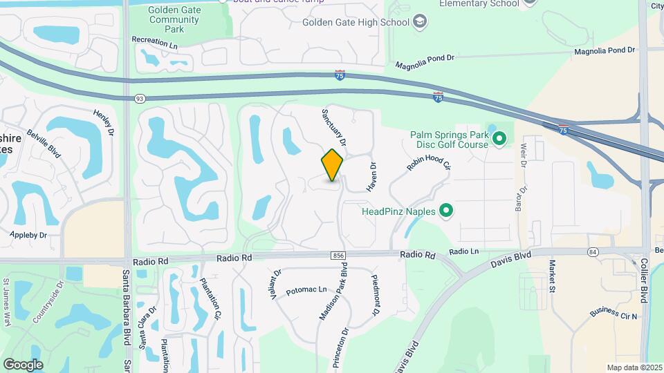 7892 Sanctuary Cir Map and Location Details