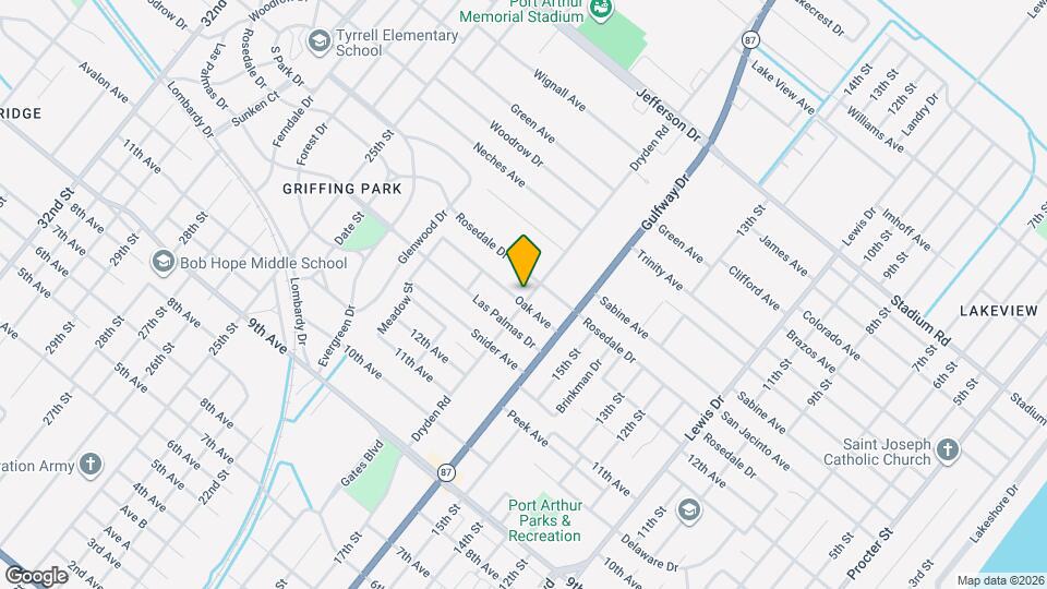 4011 Dryden Rd Map and Location Details