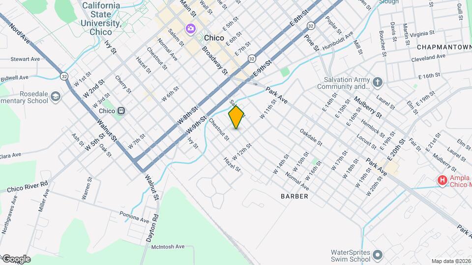 1040 Normal Ave Map and Location Details