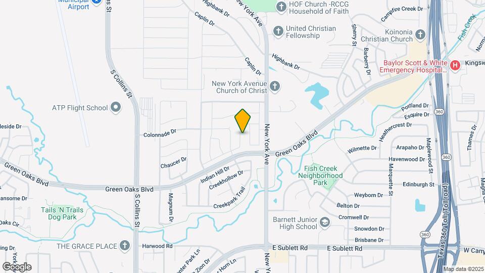 5519 Bainbridge Dr Map and Location Details