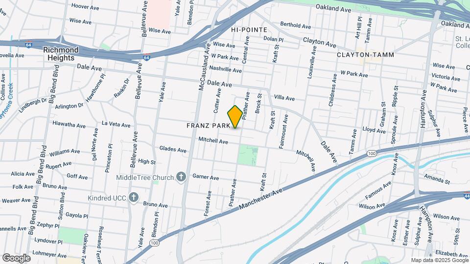 6810 Plateau Ave Mapa y Detalles de la Ubicación