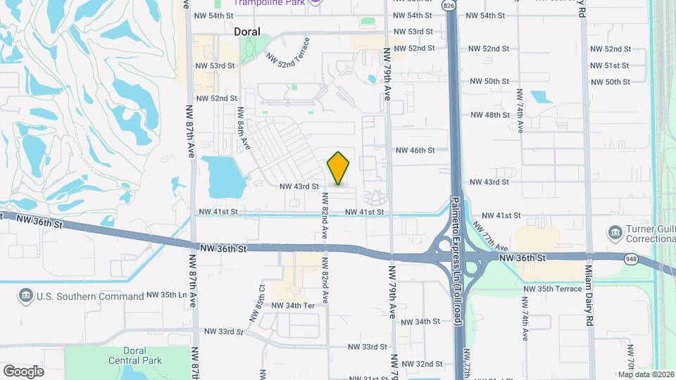 8120 NW 43rd St Map and Location Details