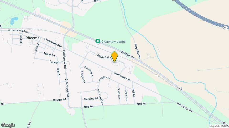 Donegal Crossing - 7 Rental Townhomes Map and Location Details