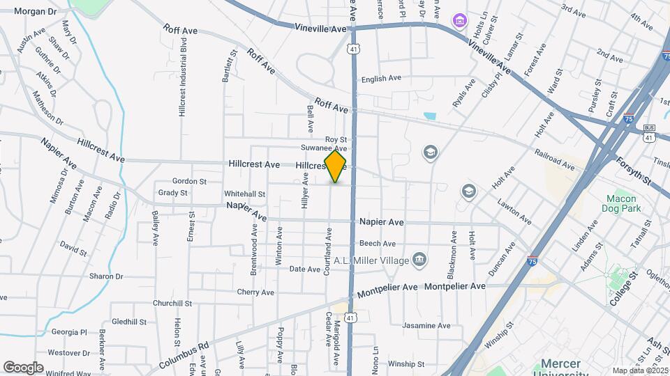 1006 Courtland Ave Map and Location Details