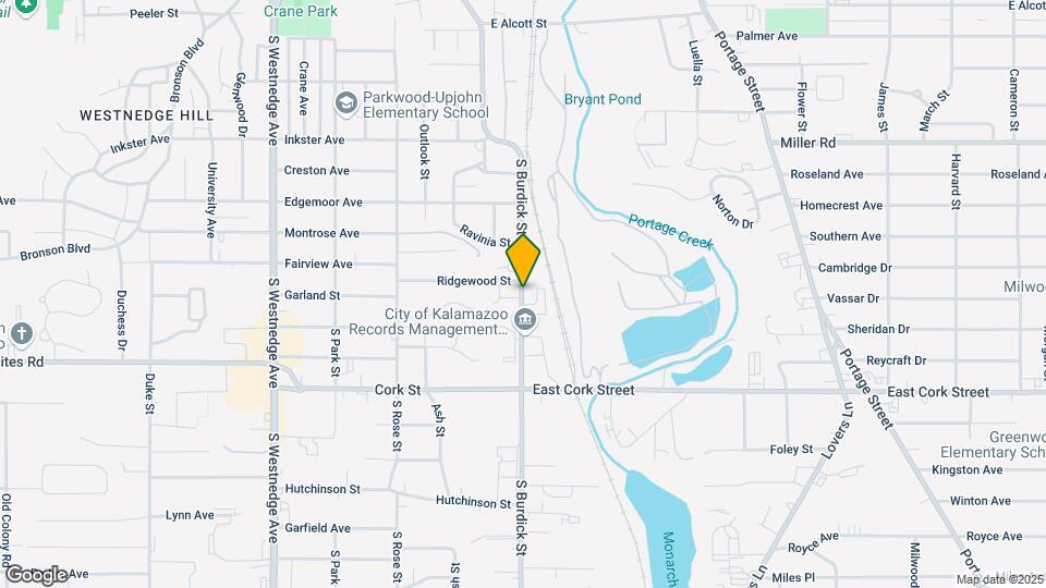 2841 S Burdick St Map and Location Details