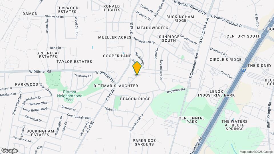 7703 Elderberry Dr Map and Location Details