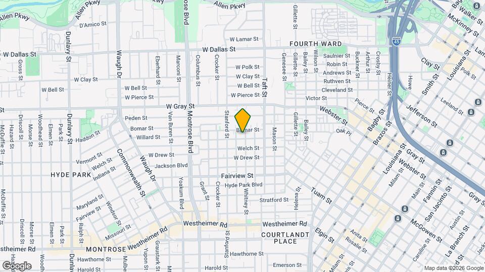 506 Willard St Map and Location Details