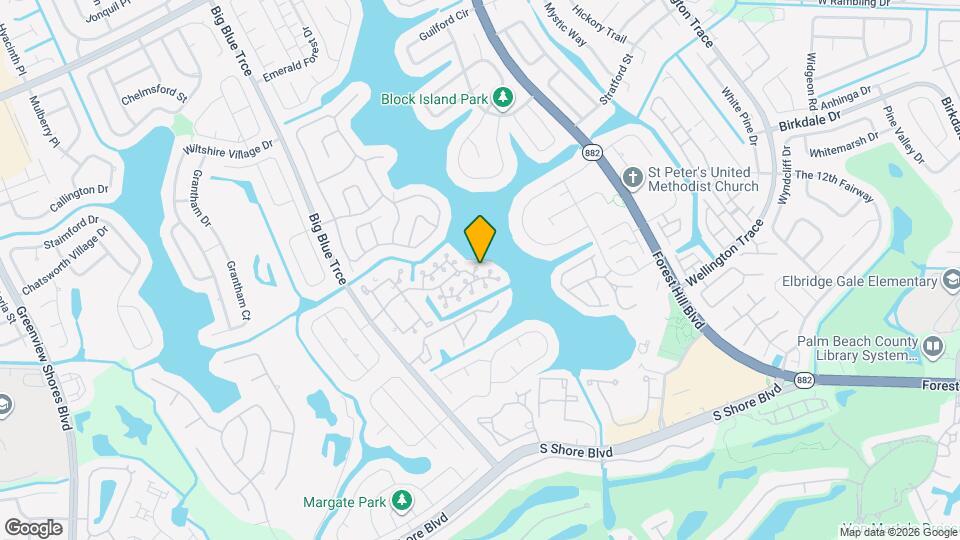 1710 Shoreside Cir Map and Location Details