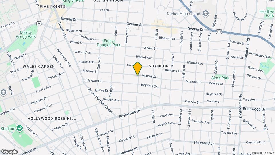 2744 Monroe St Map and Location Details