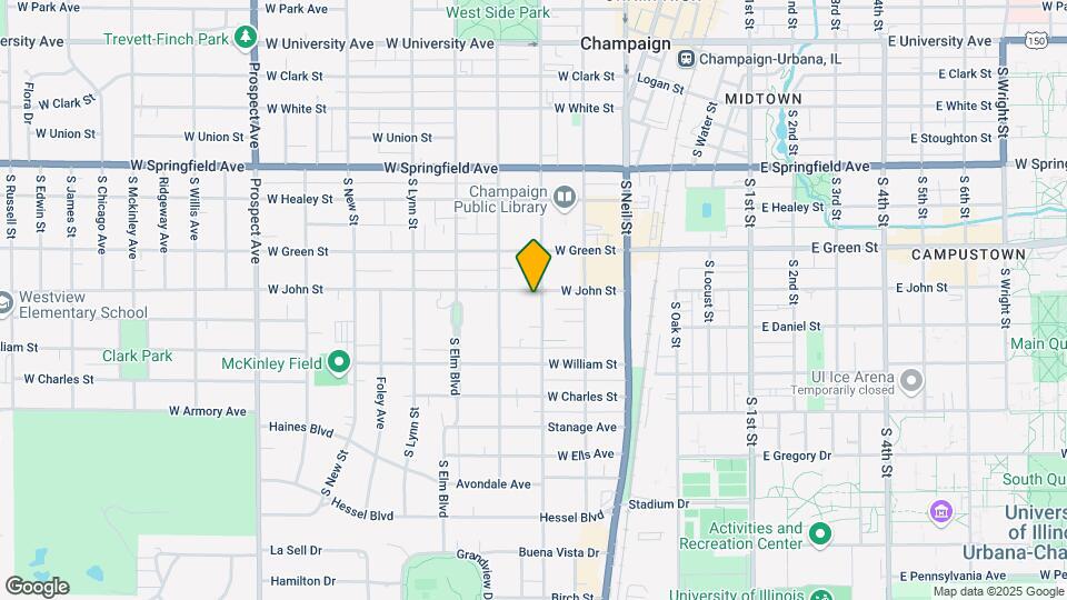 703 S State St, Unit #1 Map and Location Details