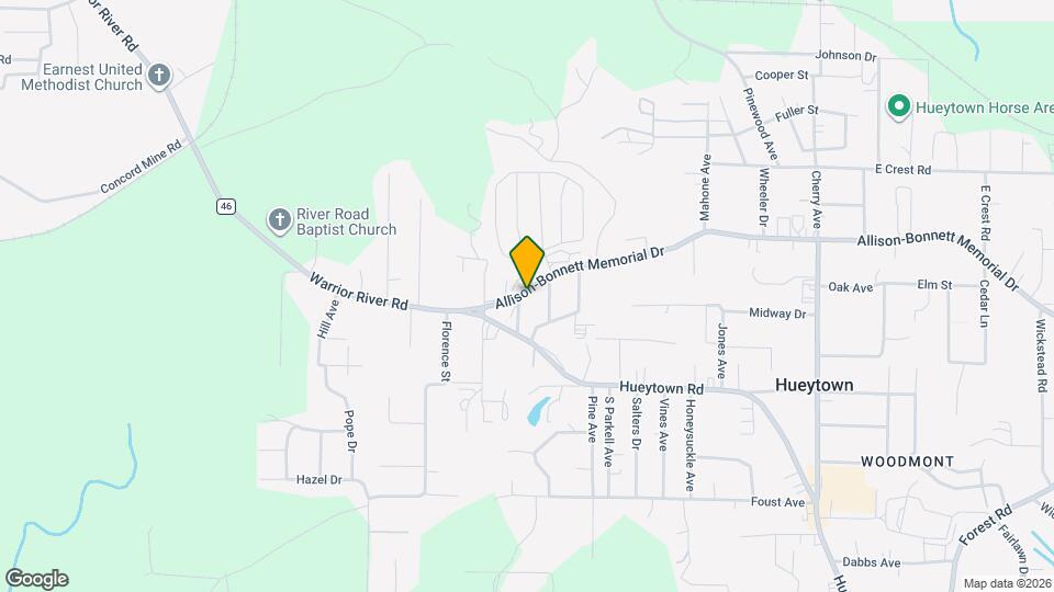 3269 Allison-Bonnett Memorial Dr Map and Location Details