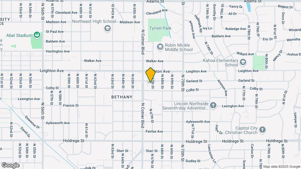 2129 N 67th St, Unit 2129 Map and Location Details
