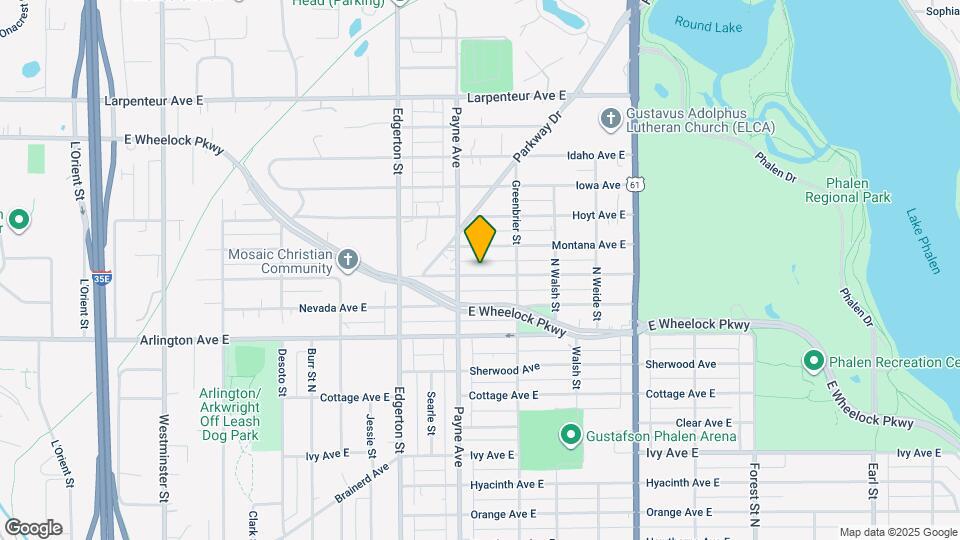 661 Nebraska Ave E Map and Location Details