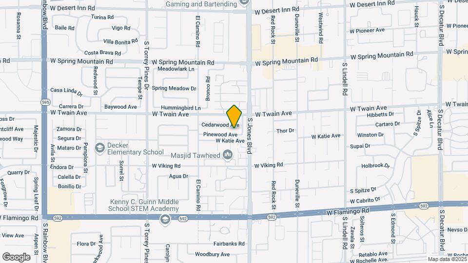 6162 Pinewood Ave Mapa y Detalles de la Ubicación