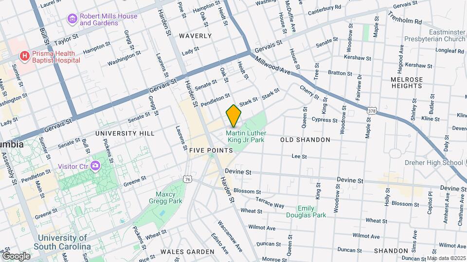 2215 Greene St Map and Location Details
