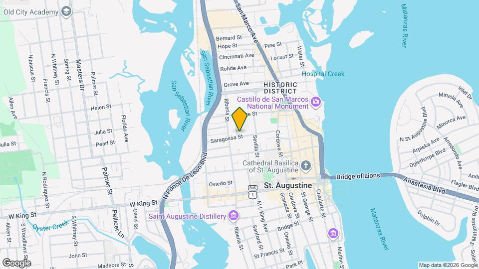 40 Saragossa St, Unit 1 Map and Location Details