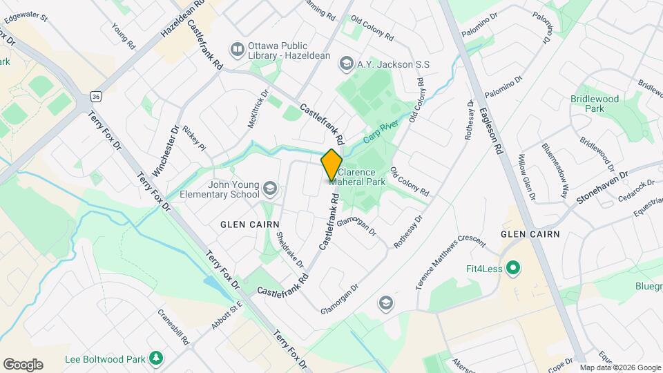 159 Castlefrank Rd Map and Location Details