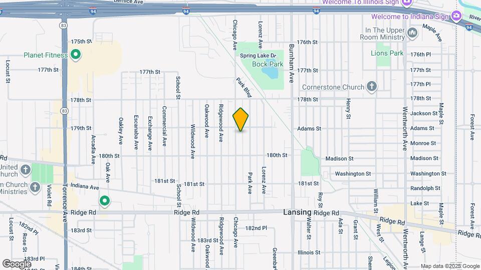 17917 Chicago Ave Map and Location Details