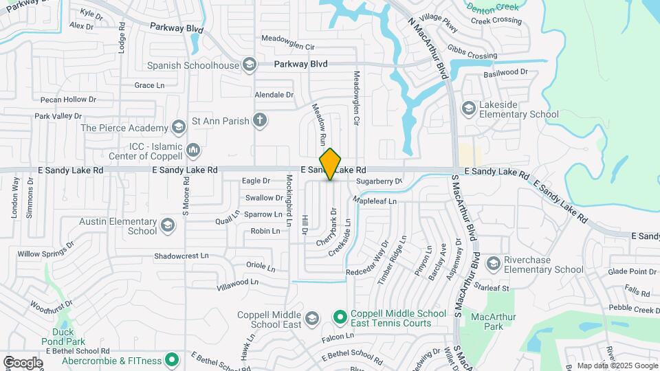 101 Cherrybark Dr Map and Location Details