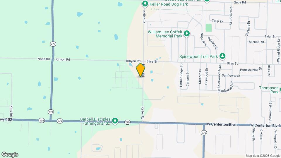 490 Azurite Rd Map and Location Details