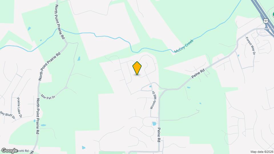 314 Heather Mill Dr Map and Location Details