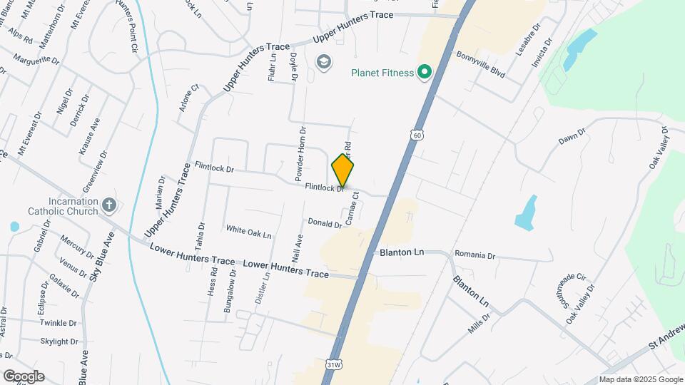 4220 Flintlock Dr Map and Location Details