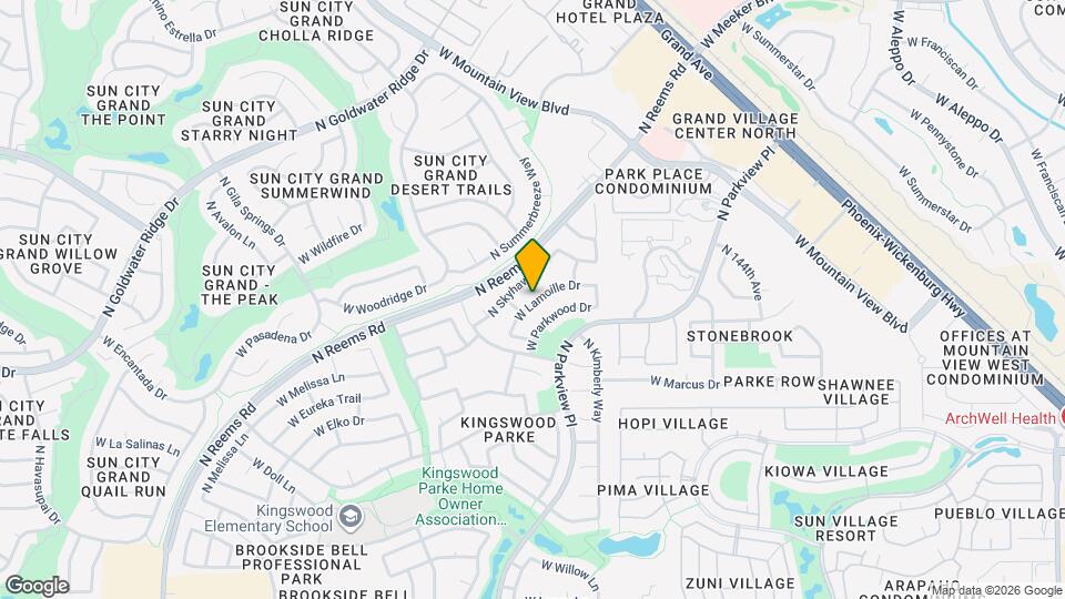 14834 W Lamoille Dr Mapa y Detalles de la Ubicación