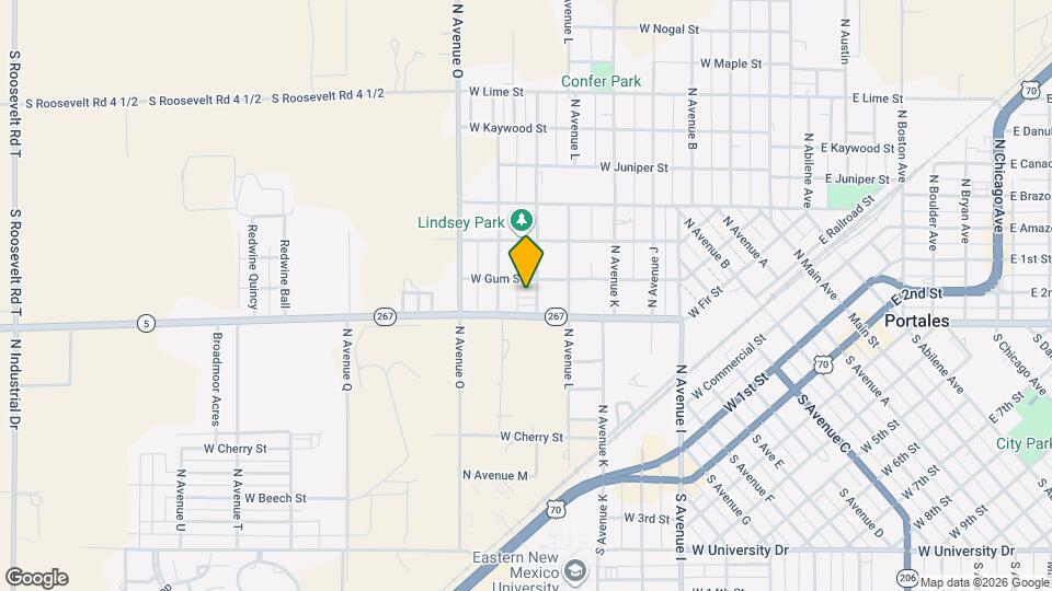 723 N Avenue M Map and Location Details