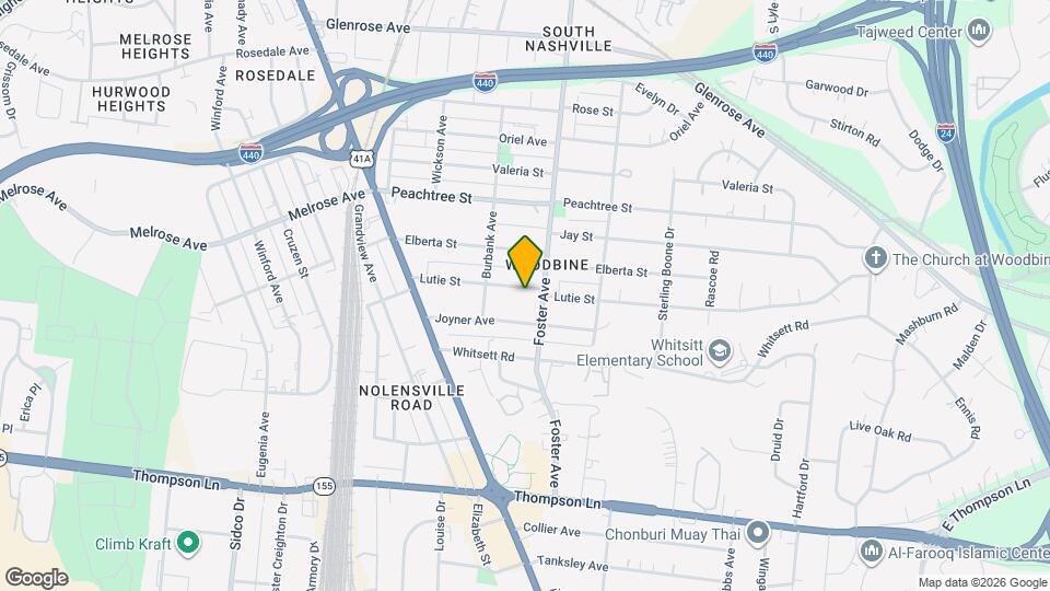 207 Lutie St Map and Location Details