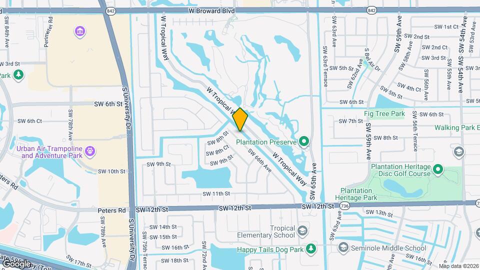 820 SW 66th Ave Map and Location Details