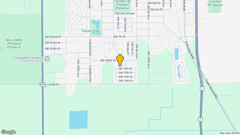 1181 SW 7th Ct Map and Location Details