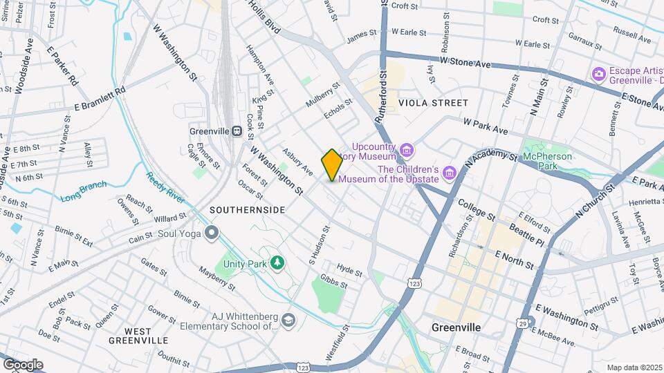 110 Asbury Ave Map and Location Details