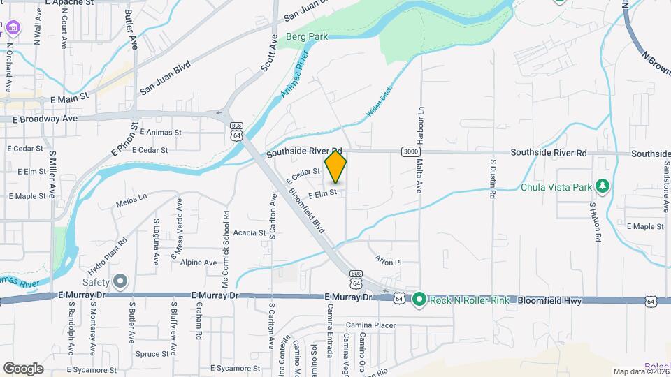 Mesa Village Apartments Map and Location Details