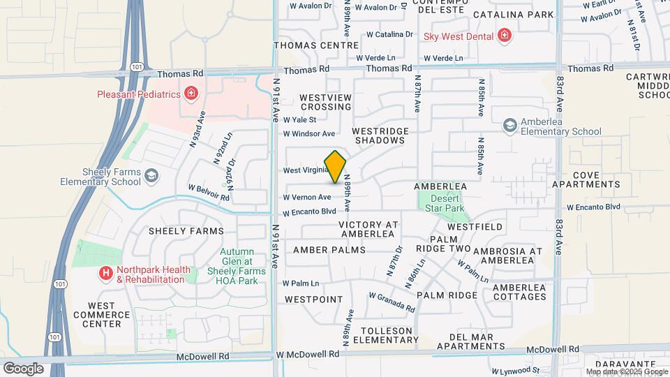8913 W Sheridan St Map and Location Details