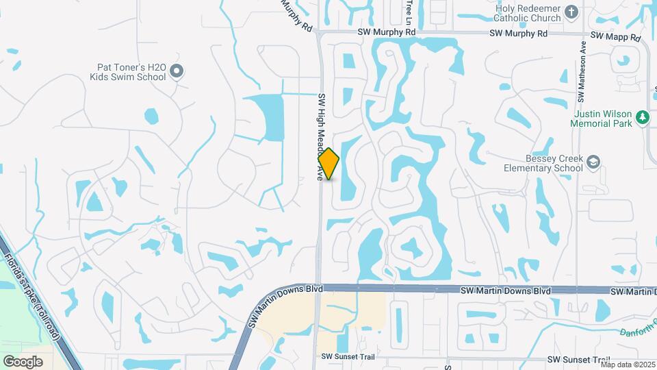 2869 SW Brighton Way Map and Location Details