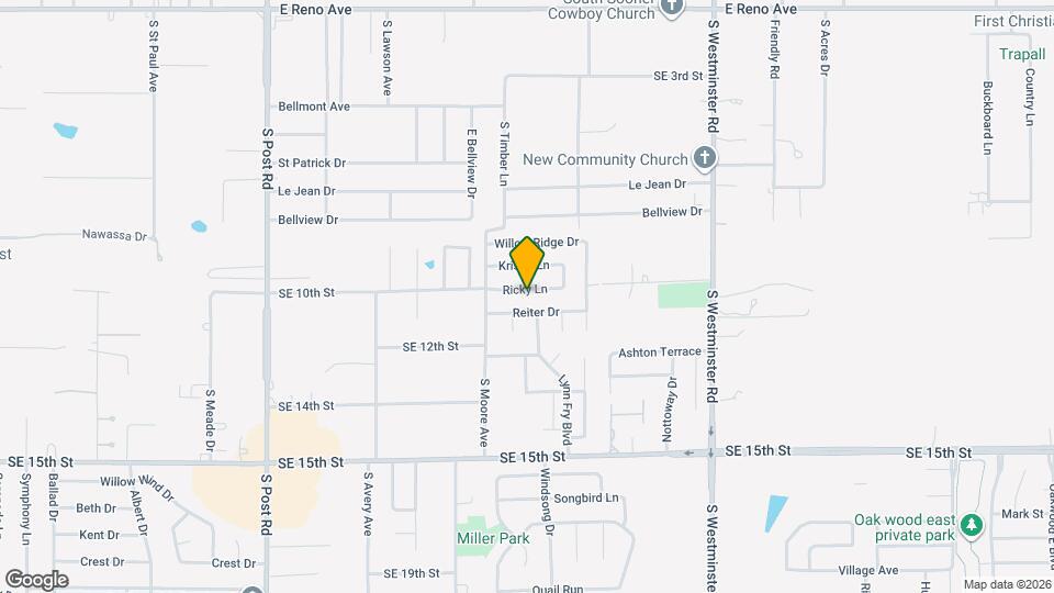 10528 Ricky Ln Map and Location Details