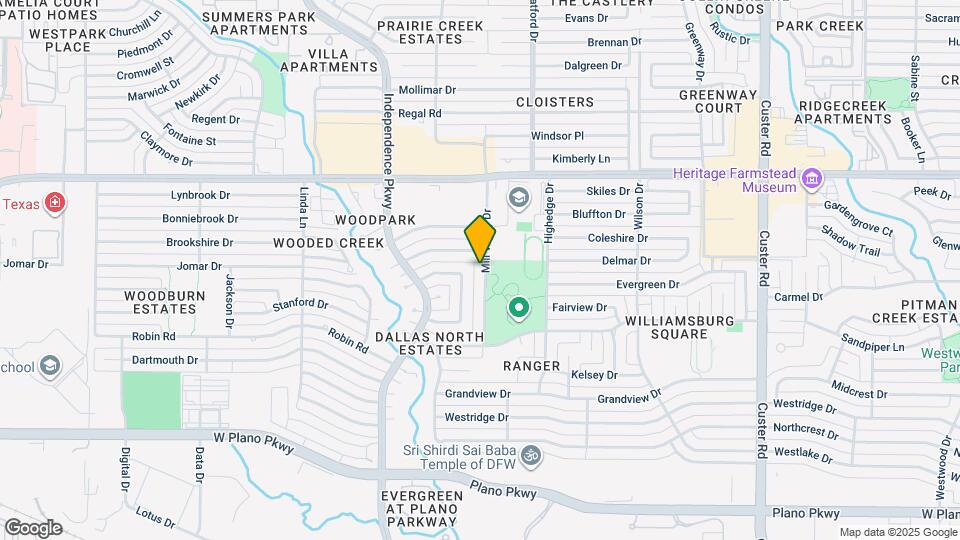 1235 Mill Valley Dr Map and Location Details