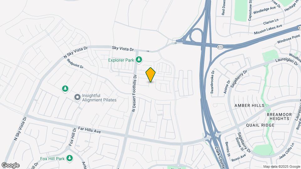 492 Pear Lake St Map and Location Details